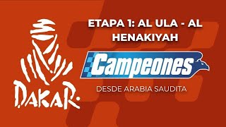 DAKAR 2024  ETAPA 1 DESDE ARABIA SAUDITA  Campeones 060124 [upl. by Bouchier]