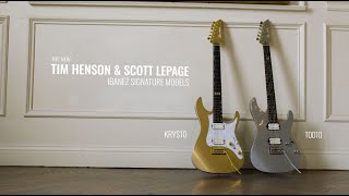 Tim Henson amp Scottie LePage Signature Ibanez Guitars [upl. by Piefer]