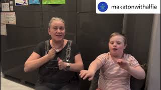 Makaton for ‘AUSTRALIA’ 🇦🇺 [upl. by Elberfeld270]