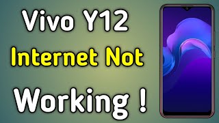 How To Fix Slow Internet And Net Not Working In Vivo Y12 Mobile Phone [upl. by Lebyram298]