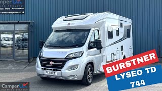 Burstner Lyseo TD 744 Motorhome for sale at Camper UK [upl. by Chapland]