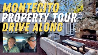 Montecito Ca Property Tour Exclusive Look Inside 4 Homes On This Driving TOUR [upl. by Craggie]