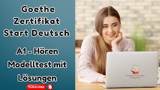 Listening Practice for Goethe A1 Real Exam Questions amp Solutions  Goethe Zertifikat 2024 [upl. by Singleton]