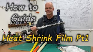 How to Covering with Heat Shrink Covering Film  Pt1 Tools amp Materials [upl. by Kassel]