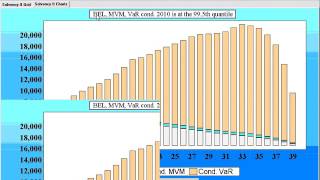 Solvency II risk measures for a real life example involving six LOBs [upl. by Yrevi]