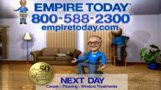 Empire Carpet  Empire Today Commercial End Tag [upl. by Shimberg]