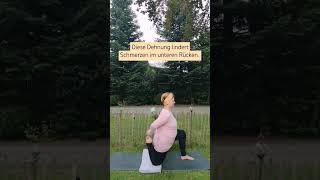 Schmerzlinderung 🧘🏻🙏🏼 yoga selbstliebe selbsthilfe [upl. by Gwenneth]