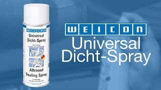 WEICON Universal DichtSpray  Produktvorstellung [upl. by Ordnasela]