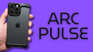 The WORLDS MOST MINIMAL CASE  Arc Pulse for iPhone 15 Pro Max [upl. by Netsirhc]