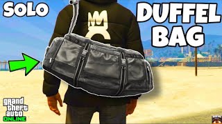 UPDATED How To Get The BLACK DUFFEL BAG In GTA 5 Online 168 No Transfer SUPER EASY [upl. by Anikat]