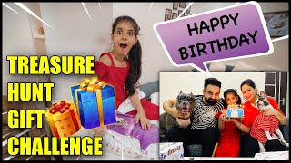 11 Gifts on Guneets Birthday 🎂 Treasure Hunt Gift CHALLENGE  Harpreet SDC [upl. by Grefe]