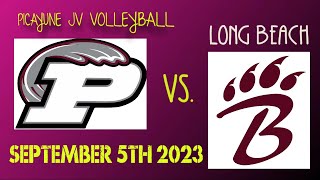 Picayune JV Volleyball Vs Long Beach 952023 [upl. by Kirimia]