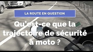 Questce que la trajectoire de sécurité à moto  La route en question [upl. by Eadrahs]