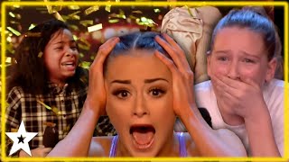 Golden Kids Every GOLDEN BUZZER Kid Audition EVER on Britains Got Talent [upl. by Otrebide]