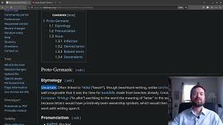 Wiktionary has reached critical mass and is now my goto for etymology [upl. by Laurie504]