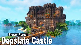 Minecraft How to make the interior of a Deepslate Castle  Tutorial part3 [upl. by Ylaek]