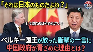 【海外の反応】「日本文化を守る」と明言したベルギー国王に対し、大激怒した中国政府の末路。 [upl. by Guibert]