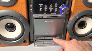 Hitachi Micro Stereo System AXM82 [upl. by Olmstead868]