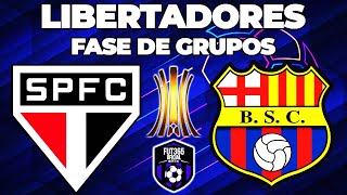 SÃO PAULO 0 X 0 BARCELONA  COPA LIBERTADORES  5ª RODADA [upl. by Aenit]