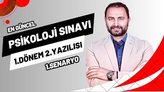 PSİKOLOJİ DERSİ 1DÖNEM 2YAZILI SINAVI 💯 1SENARYO 💯 [upl. by Ashien]