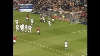 David Beckham Vs Bradford City [upl. by Loseff207]