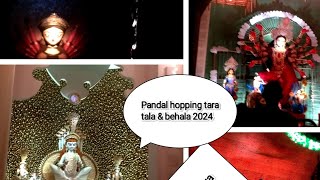 Pandal hopping 2024  Taratala amp behala  tour travel travelingdurgapuja pandal pandalhopping [upl. by Carola]