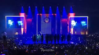 4K ATEEZ INTRO  New World  Answer  VCR 1 Live Concert Fancam in Newark 221127 [upl. by Novar635]