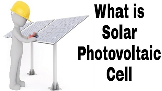 What is Solar Photovoltaic Cell in Hindi  Solar Cell   Photovoltaic Cell [upl. by Isolda]