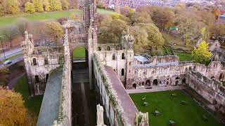 Evening at Kirkstall Abbey 1080p [upl. by Annaxor651]