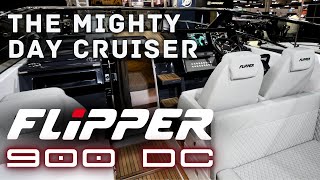 Flipper 900 DC  Motorboat of The Year 2024  Walkthrough at Helsinki International Boat Show [upl. by Natsyrk348]