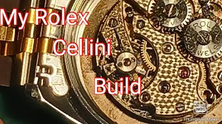 Rolex Cellini Build Part 4 [upl. by Drahser]