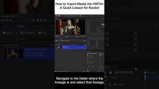 How to Import Media into HitFilm Free [upl. by Karas]