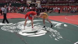 195 lbs 7th Place Mitchell Miracle River Valley vs Trevor Plaugher Wapakoneta [upl. by Neelra]