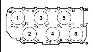 Headgasket and Head Bolt Install Mk3 VR6 DIY [upl. by Owiat388]