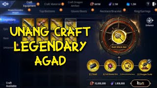 FIRST CRAFT LEGENDARY WEAPON  MIR4 [upl. by Marchelle722]