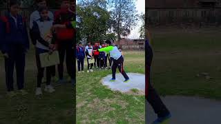 Shot Put Technique Practice Throw 🚀shotputthrow trending sports [upl. by Ahcorb]