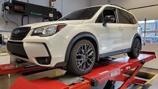 RSR Down Lowering Springs Subaru Forester XT 2014  2018 [upl. by Namrac479]