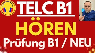 TELC B1 Hören 2022  B1 HÖREN  B1 Prüfung Hörverstehen Test mit Lösungen NEU [upl. by Bille]