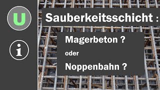 Sauberkeitsschicht Magerbeton oder Noppenbahn   Peter Wohlfarth [upl. by Rialcnis]