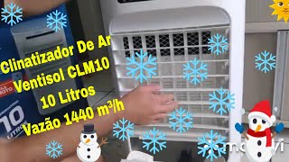 Unboxing Climatizador De Ar Ventisol Nobille CLM10 [upl. by Lyle]