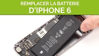 Remplacer la batterie de son iPhone 6 By SOSav [upl. by Stephanus]