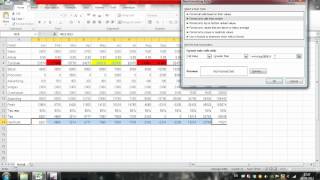 Conditional formatting with Average [upl. by Anivle]