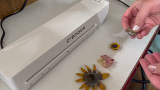 See cool crafts we made with Crenova Laminator [upl. by Josephine]