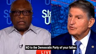 Rep Clyburn dumps some reality on Sen Manchins nostalgia for the Democratic Party of his father [upl. by Amberly]