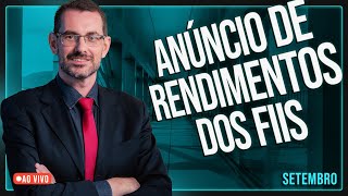 ANÚNCIO DE RENDIMENTOS DOS FIIS  Profº Baroni fundosimobiliarios [upl. by Ennayrb]