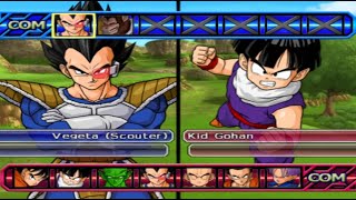 Vegeta oozaru VS Goku Early COM VS COM  Dragon Ball Z Budokai Tenkaichi 3 [upl. by Reuben354]