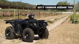 2017 Yamaha Kodiak 700 SE 4x4 ATV Review [upl. by Netsrek556]