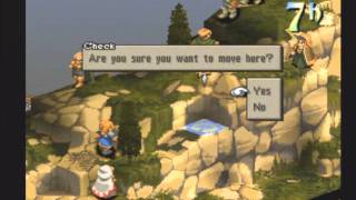 Lets Play Final Fantasy Tactics 19  Mountain Out of a Molehill [upl. by Eillen914]