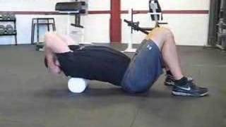 Thoracic Extensions on Foam Roller [upl. by Pudens]