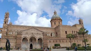 Palermo Cathedral Palermo Sicily Italy Europe [upl. by Eidroj]